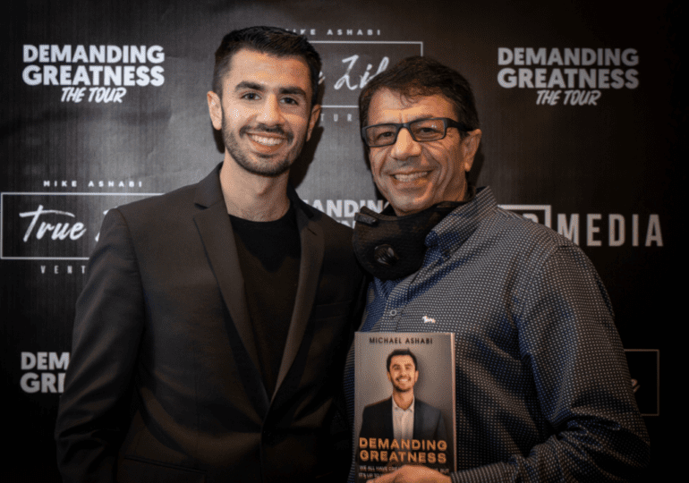 Mike Ashabi Is Filling Up Venues Around The Country With His Tour For His Book Demanding Greatness